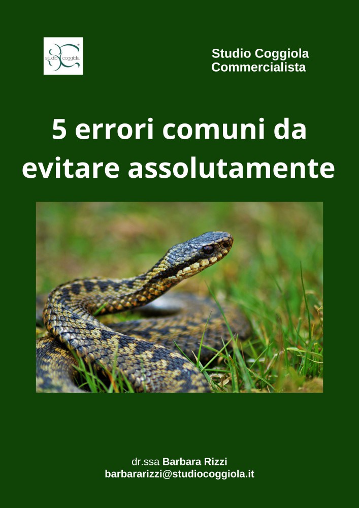 5 errori imperdonabili